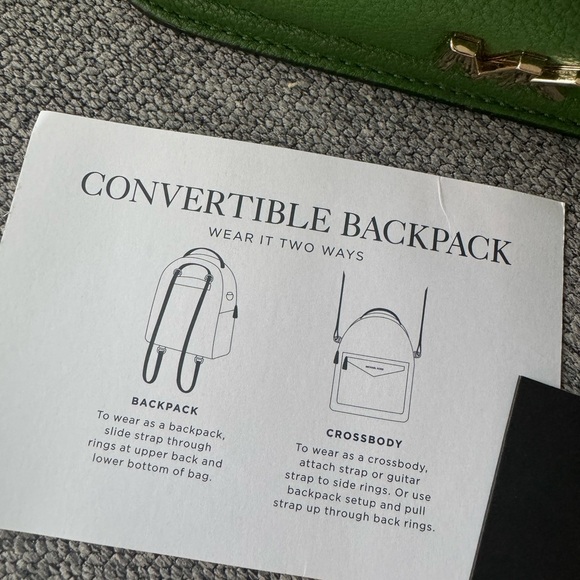 Michael Kors Jessa Small Pebbled Leather Convertible Backpack - Picture 7 of 15